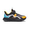 Anta Kids Velcro Comfortable Anti-Kick Mid-Top Running Shoes Kids Sneaker Black Yellow A312325523H-2