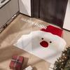 Cartoon Animal Pvc Door Mat With Waterwashable Surface For Home Entrance