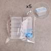 5 Mini Suitcase Storage Boxes Transparent Small Item Organizer DIY Miniature Scene Decor Photography Props Handcraft Essentials