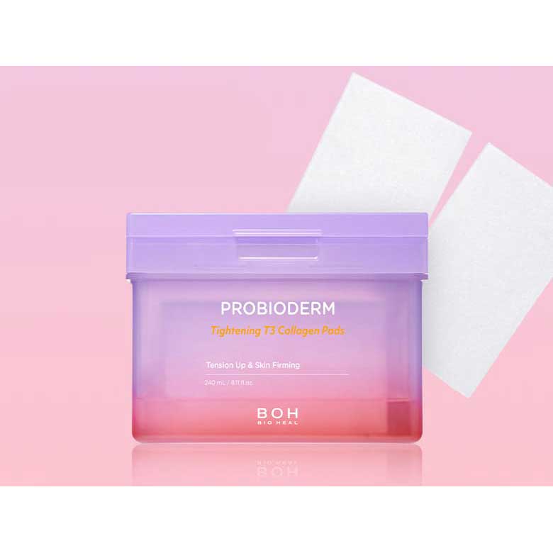 

[BIO HEAL BOH] Коллагеновые подушечки Probioderm Tightening T3, 120 подушечек (240мл)