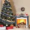 Christmas Tinsel Ribbons Green Cane Ribbon Garland Xmas Tree Hanging Pendent Wreath Ornaments New Year Party Home Decoration