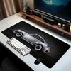 Black Classic Car Large Gaming Keyboard Mouse Pad 900x400 NonSlip Rubber Desk Mat Home Office Work And Game Stitched Edges Xxl