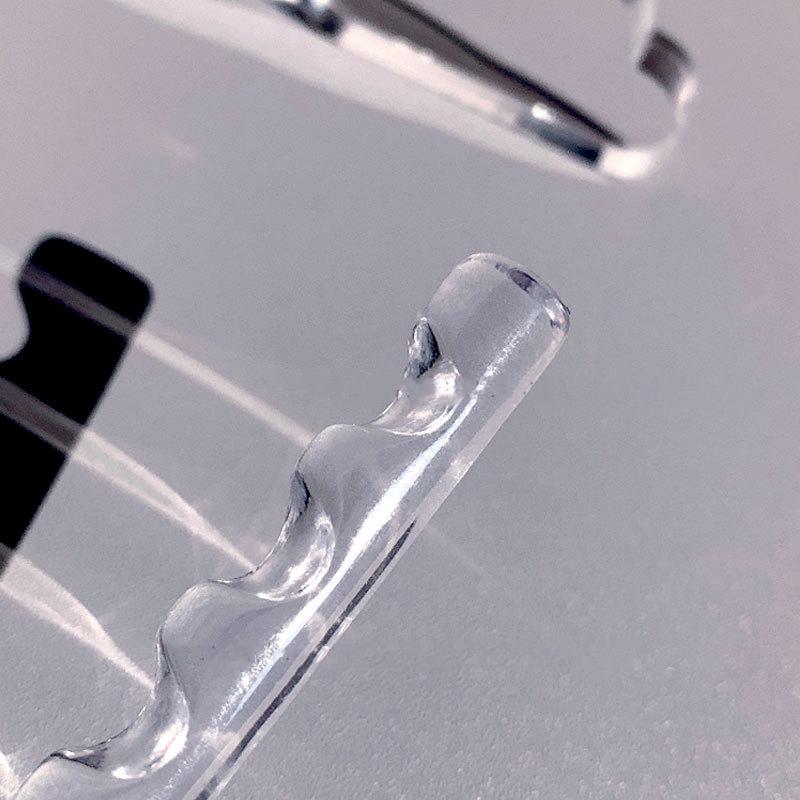 5 Grids Acrylic Nail Art Brush Rack Shelf Painting Pen Rest Holder Stand Colorful Uv Gel Brush Display Holder Manicure Salon