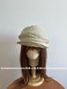 Lyocell material, Yamamoto style solid color stacked beret, literary and versatile face-showing small casual painter hat