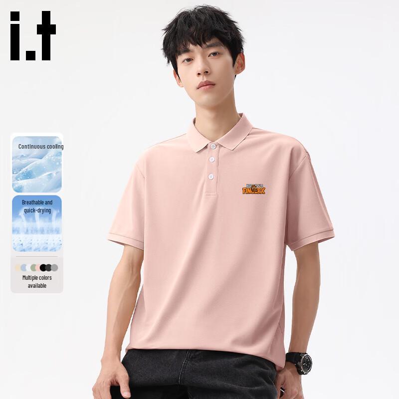 Fingercroxx Men's Japanese Casual Quick-Dry Polo Shirt