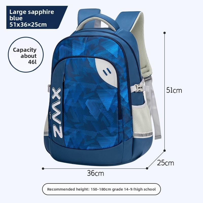Sesame Baby School Backpack For Middle School Kids With Lightweight Breathable Nylon For School And Travel