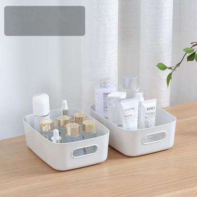 Storage Box Desktop Plastic Box Cosmetic Organizer Box Kitchen Storage Box Snack Storage Basket