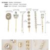 Upscale Luxurious Crystal Zircon Hair Clip Temperament Elegant Wild Hair Pins Leisure Prom Street Beat Personality Retro Hair