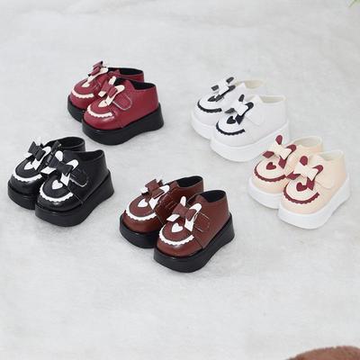 In-Stock 1/4 BJD Doll Shoes: Thick-Soled, Versatile Loafers for MDD & Bear Dolls