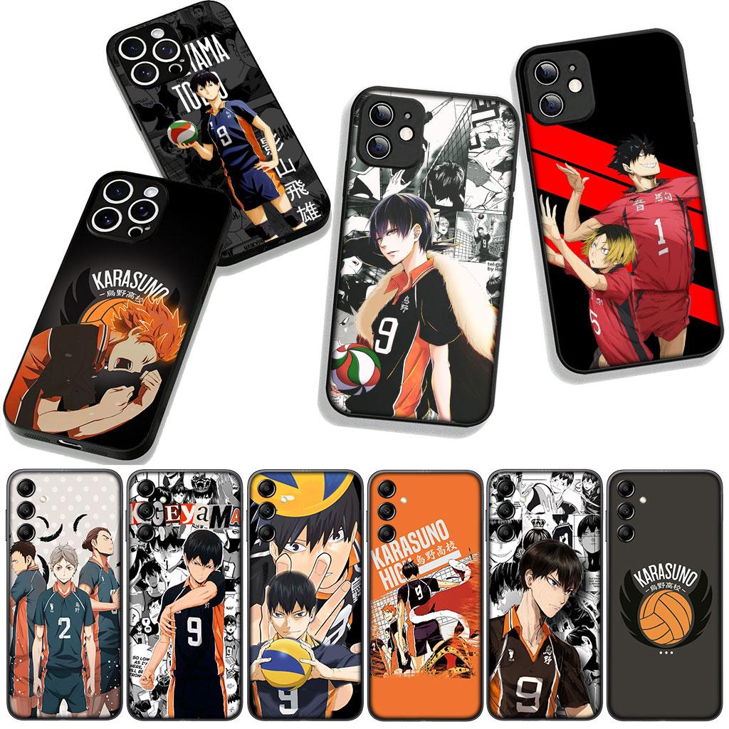 Hülle für Apple iPhone 16 15 14 Plus 13 12 Mini 17 Pro Max + ProMax 16E Air Handyhülle Karasuno Tobio Kageyama Haikyuus