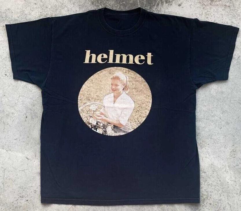 HELMET BETTY BAND Unisex Short Sleeve T-shirt, Size S-4XL