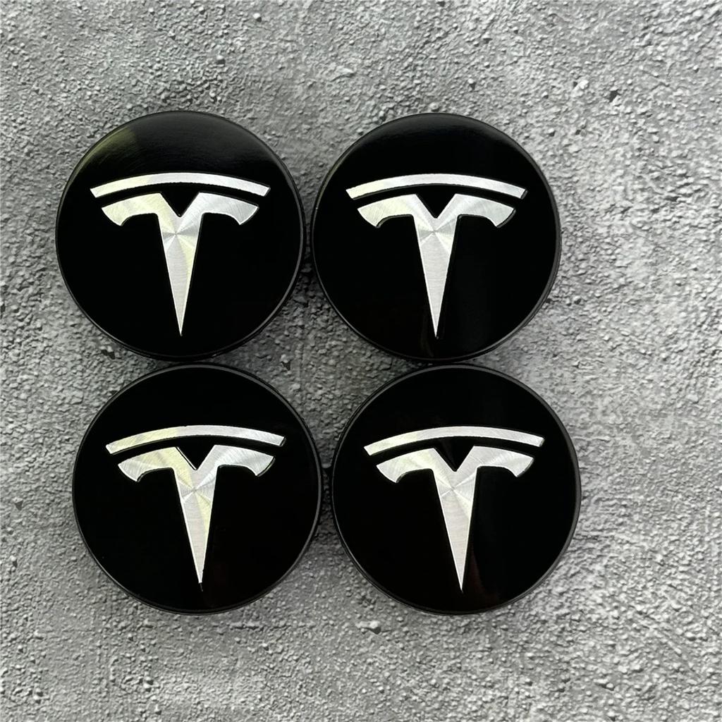 4PCS 56MM GR Sport Emblem Wheel Center Hub Cap Car Rims Cover Hubcaps Tesla Model 3 Y X S