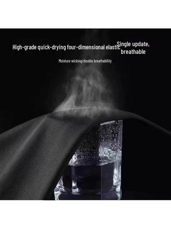 Men's Long Sleeve Quick-Dry Compression Top for Running and Fitness, Warm Base Layer for Spring and Autumn Climbing