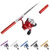 Hard Mini Fishing Pole Portable Fishing Hand Pole Pen Style Fishing Rod  Freshwater