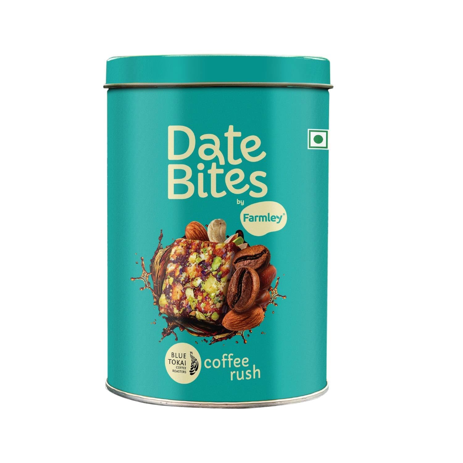 

Farmley Coffee Rush Date Bite 200 gm I Dates Barfi Made with Dates, Coffee Powder,Pista, Cashews, Almonds, Honey and Pure Ghee I Dry Fruits Nuts,