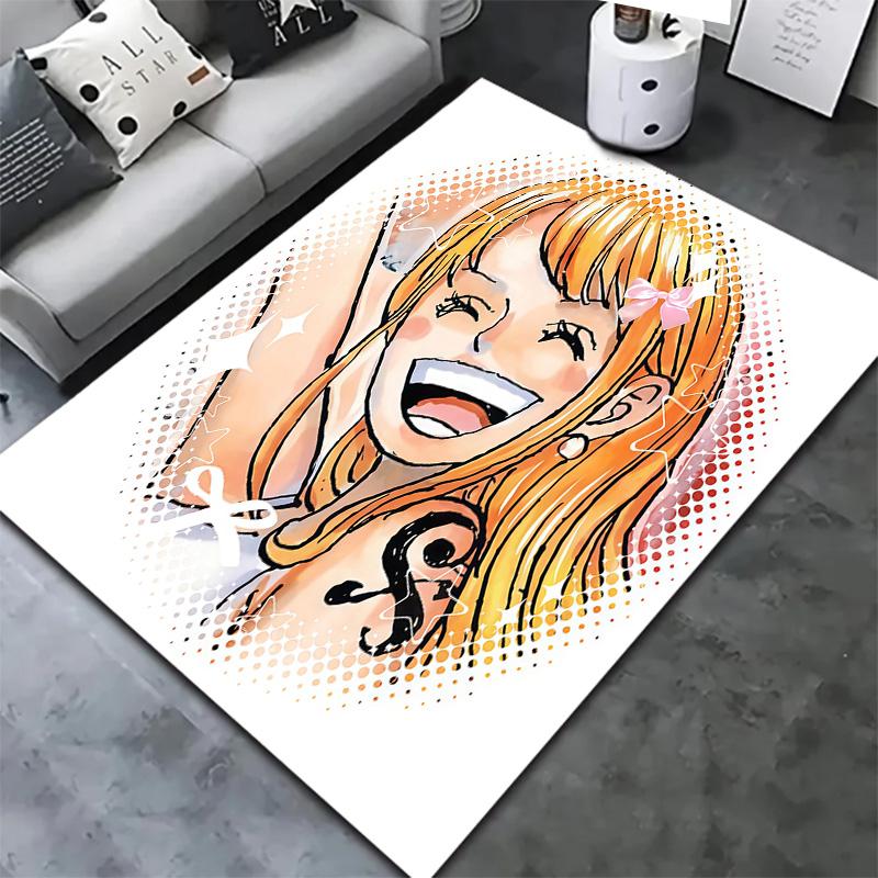 One Piece Nami Carpet Rug For Living Room Bedroom Home Sofa Decoration Kids Play Nonslip Floor Mat