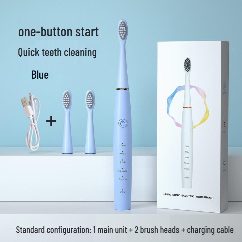 

Rechargeable Sonic Electric Toothbrush for Adults