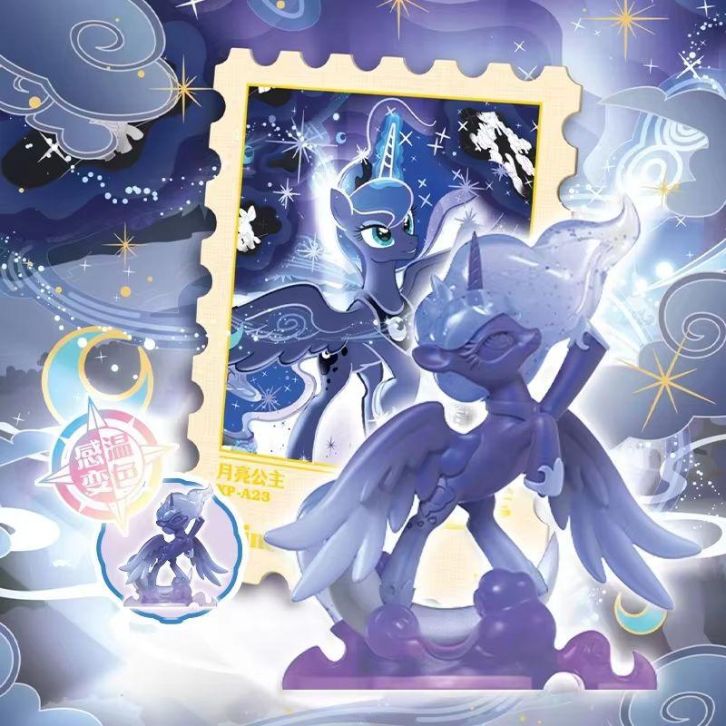 Kayou My Little Pony Magic Rubber Doll Blind Box Temperature Sensitive Color Changing Chipless Eraser Shining In The Sky