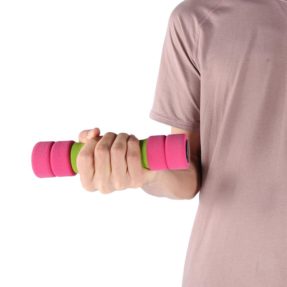 6 Pfund Tragbare Hanteln für Frauen Schaumstoff Gusseisen Gewichtheben Training für Heimfitness Fitnessstudio Übung