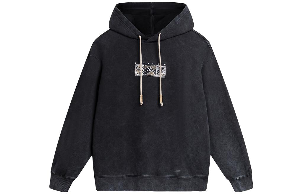 Li Ning Sports Lifestyle Collection China Culture Collection Sweatshirt Men s Black AWDT905-2 2XL