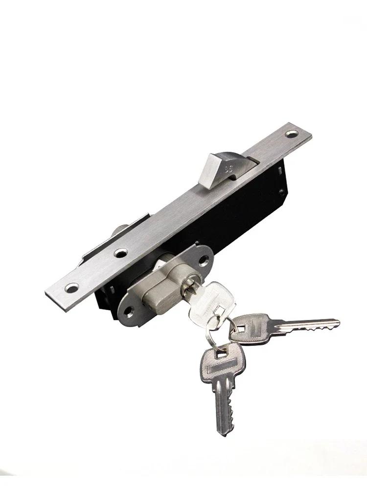 Stainless steel sliding door and window lock anti-theft security furniture hardware floor lock sliding door lock accessories