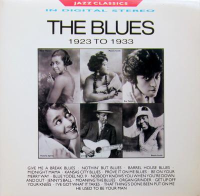LP Record VARIOUS - The Blues 1923 To 1933 REB683 BBC Records And 1987 UK Blues Used
