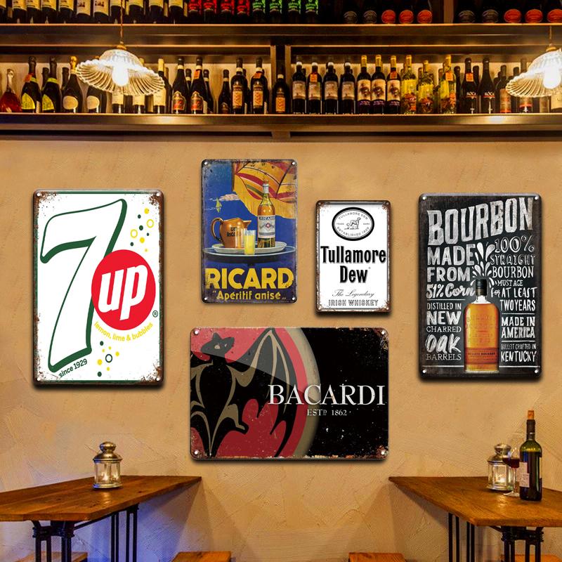 STELLA ARTOIS SAN MIGUEL CORONA Retro Vintage Metallschild Pub Bar Home Wanddekorationen Metall Werbung Malerei Poster