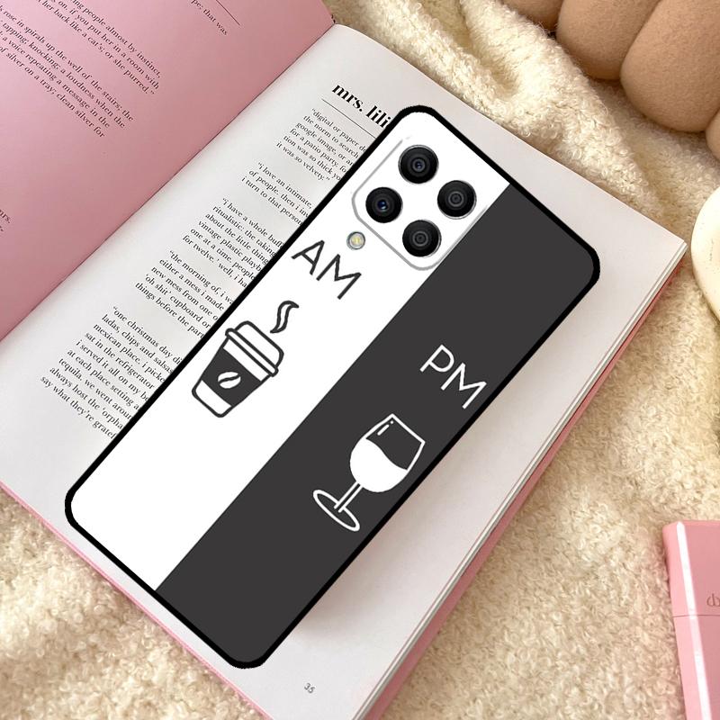 

Coffee Wine Cup Case For Samsung Galaxy M11 M12 M13 M14 M15 M06 M16 M36 M56 M31 M53 M32 M52 M35 M55 M34 M54 Samsung M31s