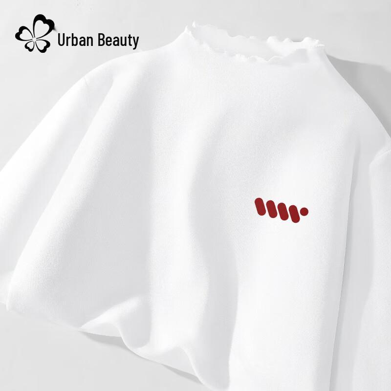 Women s 2025 Winter Thermal Ruffle Neck Slim-Fit Long Sleeve Top L