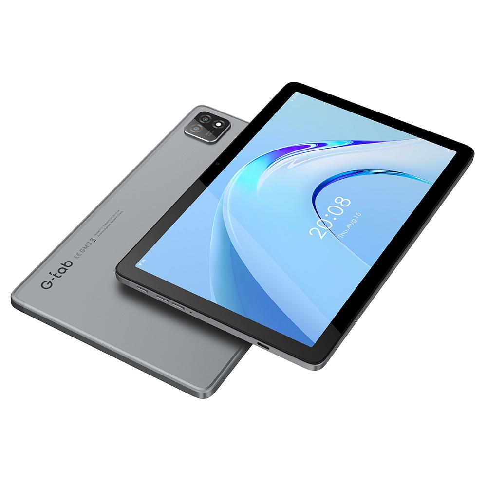 G-tab T11 Android 14 Tablet, 10.1 Inch 1280*800 IPS Screen, Unisoc T606 8 Core Max 1.6GHz, 8GB RAM (4GB +4GB Expansion) 128GB ROM