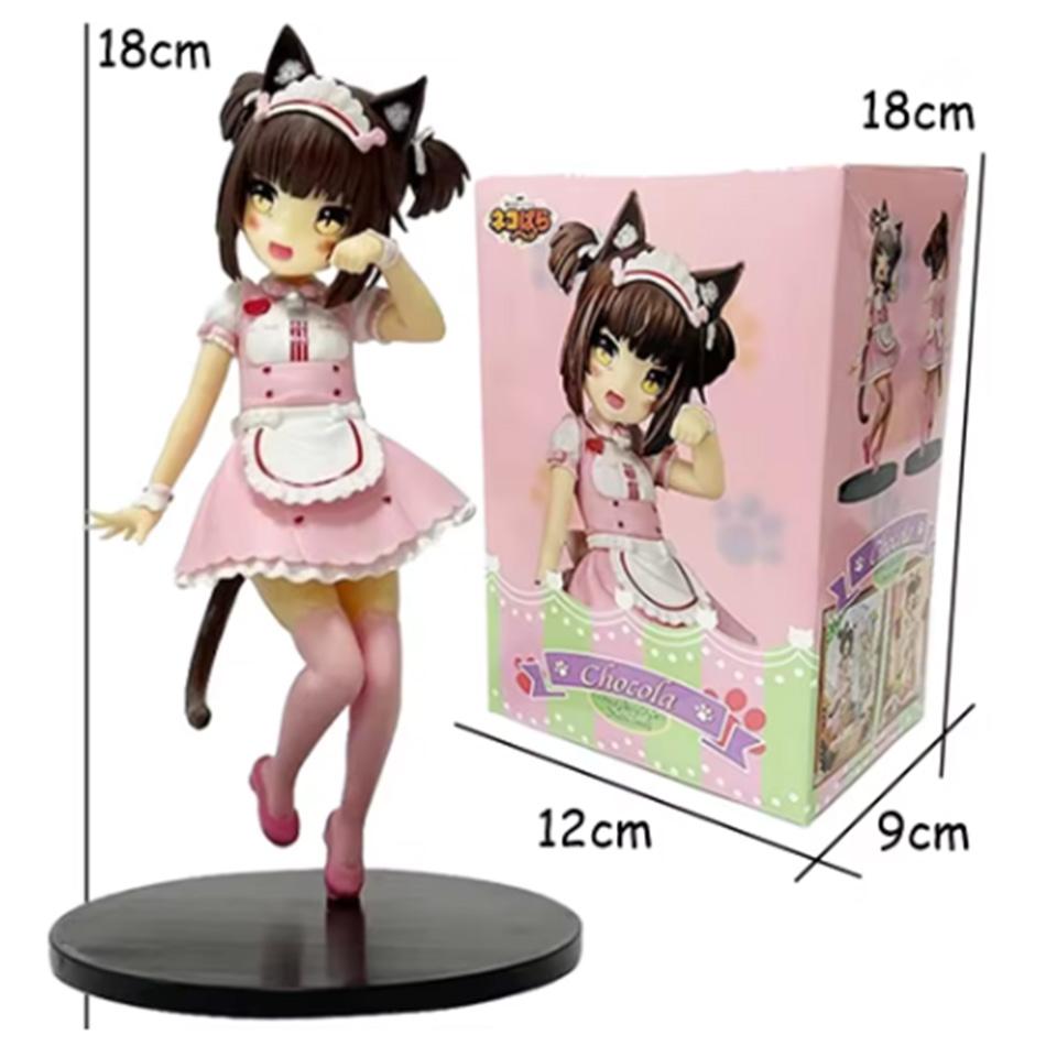 Kasane Teto Twin-Tail Anime Girl Figure Set 2Pcs Pvc Collectible Dolls With Two Poses Cute Character Statues For Desktop Decorat
