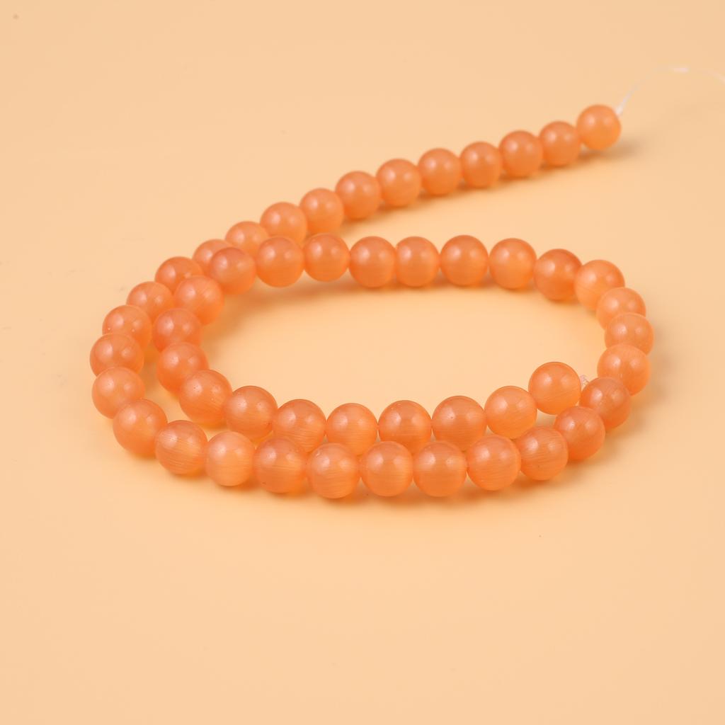 Koraliki Opal Naturalny Kamień Opal Okrągły Koralik Izolacyjny 8mm Do Wyrobu Biżuterii DIY Bransoletka Naszyjnik Kolczyki długość 38cm