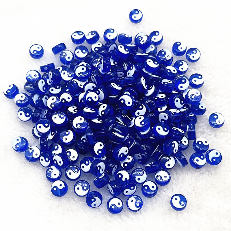 100pcs 7x4mm 6x6mm Russian Korean English Alphabet Letter Beads Charms Beads for Making Jewelry Diy Handmade Bracelets Necklace