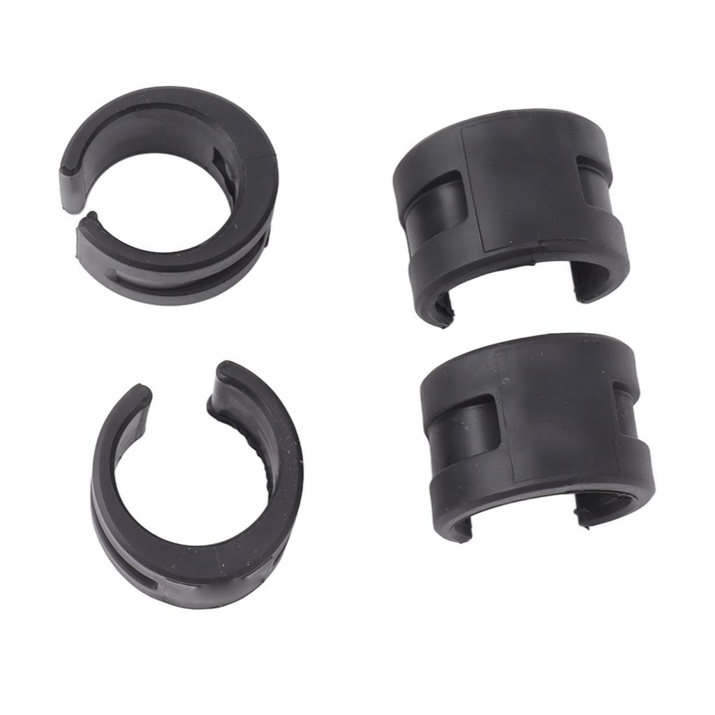 4Pcs Bike Chainstay Protector Bicycle Frame Protector Guard Pad Collision Rubber Protection Ring