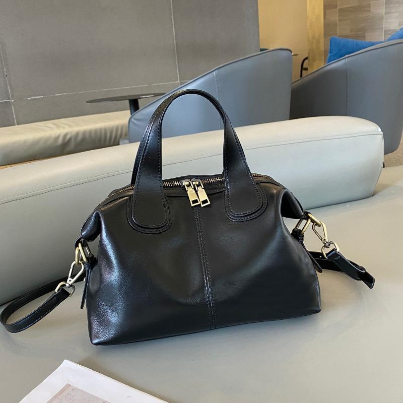 

Сумка из натуральной кожи Новая европейская и американская ретро трендовая женская сумка из кожи растительного дубления большой вместимости сумка через плечо