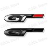 3D Chrome Metal GT Logo Emblem Fender Rear Trunk Body Sticker For Peugeot 208 308 508 2008 3008 5008 GT Line Decoration