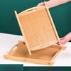 Rectangular Stone Serving Tray with Handles