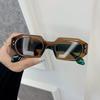 Retro Quadratische Designer Sonnenbrille Frauen Männer Kleine Rahmen Vintage Sonnenbrille Weiblich Männlich Marke Mode Oculos De Sol