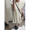 Embroidered Small Flying Sleeve Dress Women's Summer Temperament Thin Niche Doll Skirt