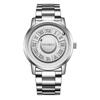 Magnetic Roller Mens Personalized Creative Watch Trendy Black Technology Cool Concept Borderless Design Watch
