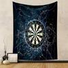 "Lightning Dartboard with Splash Effect" Patterned tapestry home decor, suitable for bedroom and living room, gift