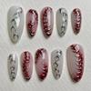 Halloween 3D Scary Almond-Shaped Funny Nails Collection