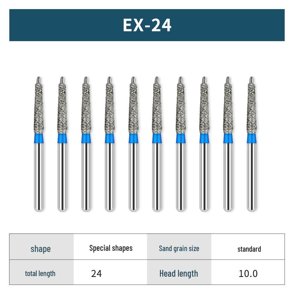 High-Speed Diamond Dental Burs for Polishing, Grinding, and Oral Care
