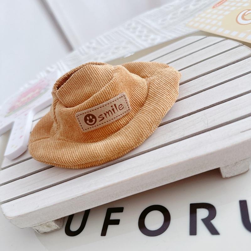 Für 17cm Labubu Hut Sit Party Macaron Outfit Puppe Eimer Fischerhut Niedliche Puppenzubehör Taiyaki Stirnband Kinder Mädchen Spielzeug