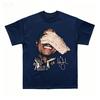 Michael Jackson UNISEX Cotton TShirt Retro HipHop Style Black Summer Short Sleeve Ins Yk
