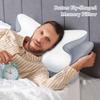 Memory Foam Pillow Back And Side Sleepers Memory Foam Pillow Slow Rebound Soft Cushion Neck Support Headrest For Travel Hotel