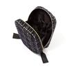 Francfranc Tweed Stand Pouch, Black