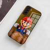 S-Super M-Mario Phone Case For Samsung A56 A36 A26 A16 A15 A25 A35 A55 A14 A34 A24 A54 Glass Case