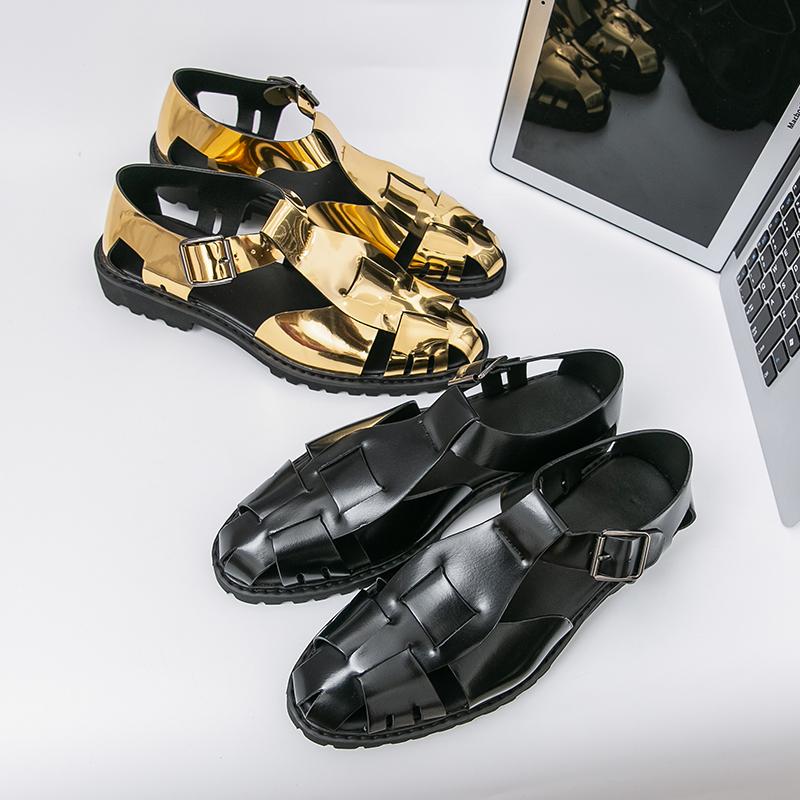 Classic Summer Men Sandals European-style Casual Comfortable Breathable  Fashionable Beach Sandals Business Office Men Sandals