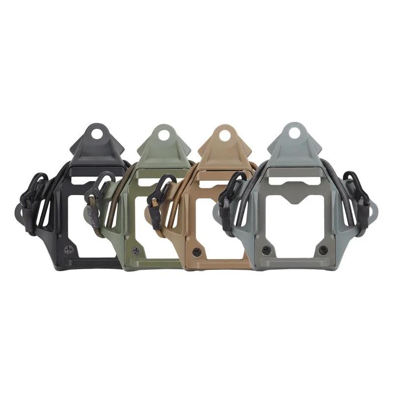 

Tactical Helmet Mount Base Adapter Sports Camera Bracket Base Outdoor Hunting for Fast Helmet Durable Accessories